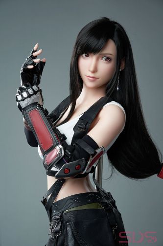 Game Lady Tifa Sex Doll Final Fantasy Lockhart Silicone Tifa Sex Doll D-cup 